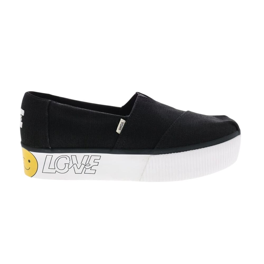 Toms Platform Alpargata Boardwalk Shoes Size 6